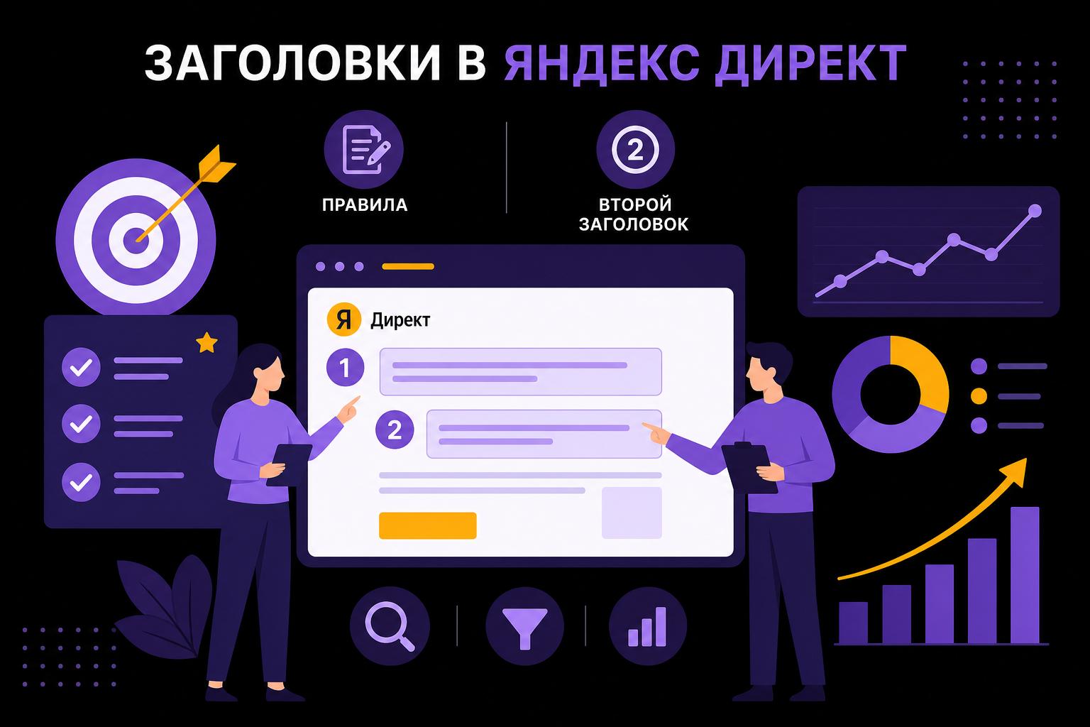 Заголовки в Яндекс Директ: правила написания и работа со вторым заголовком