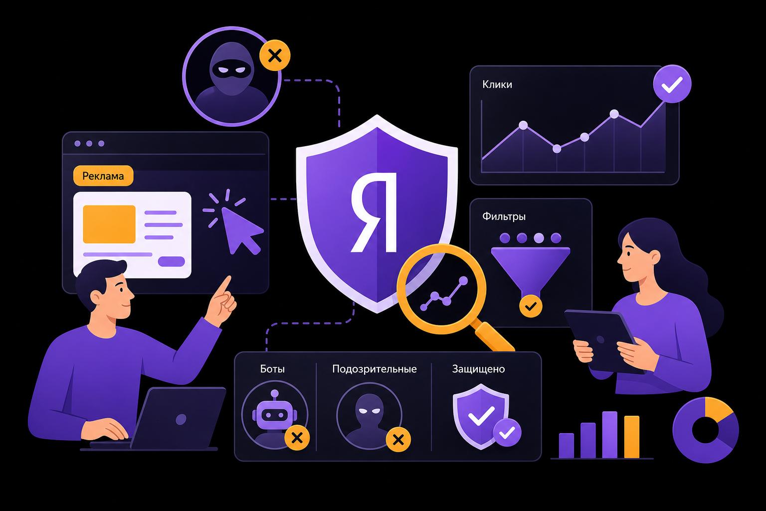 Антифрод в Яндекс Директ: как работает защита от недобросовестных кликов