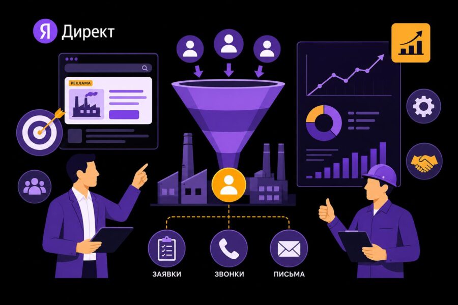 Яндекс Директ для производителей: лидогенерация в B2B-нише