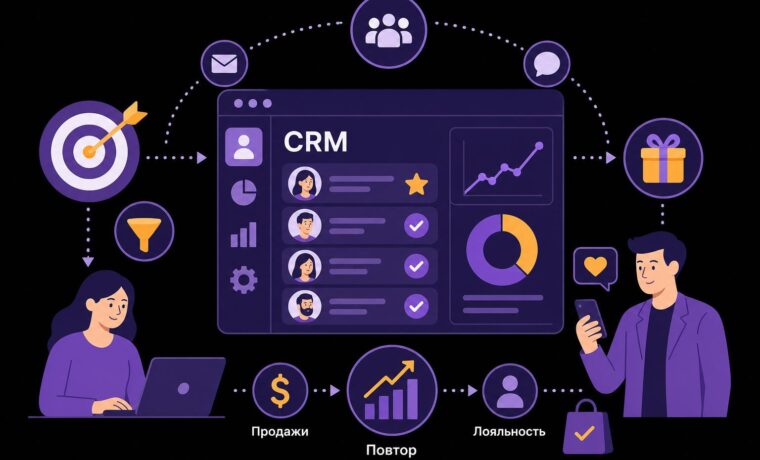 Работа с базой клиентов: как CRM-маркетинг увеличивает повторные обращения