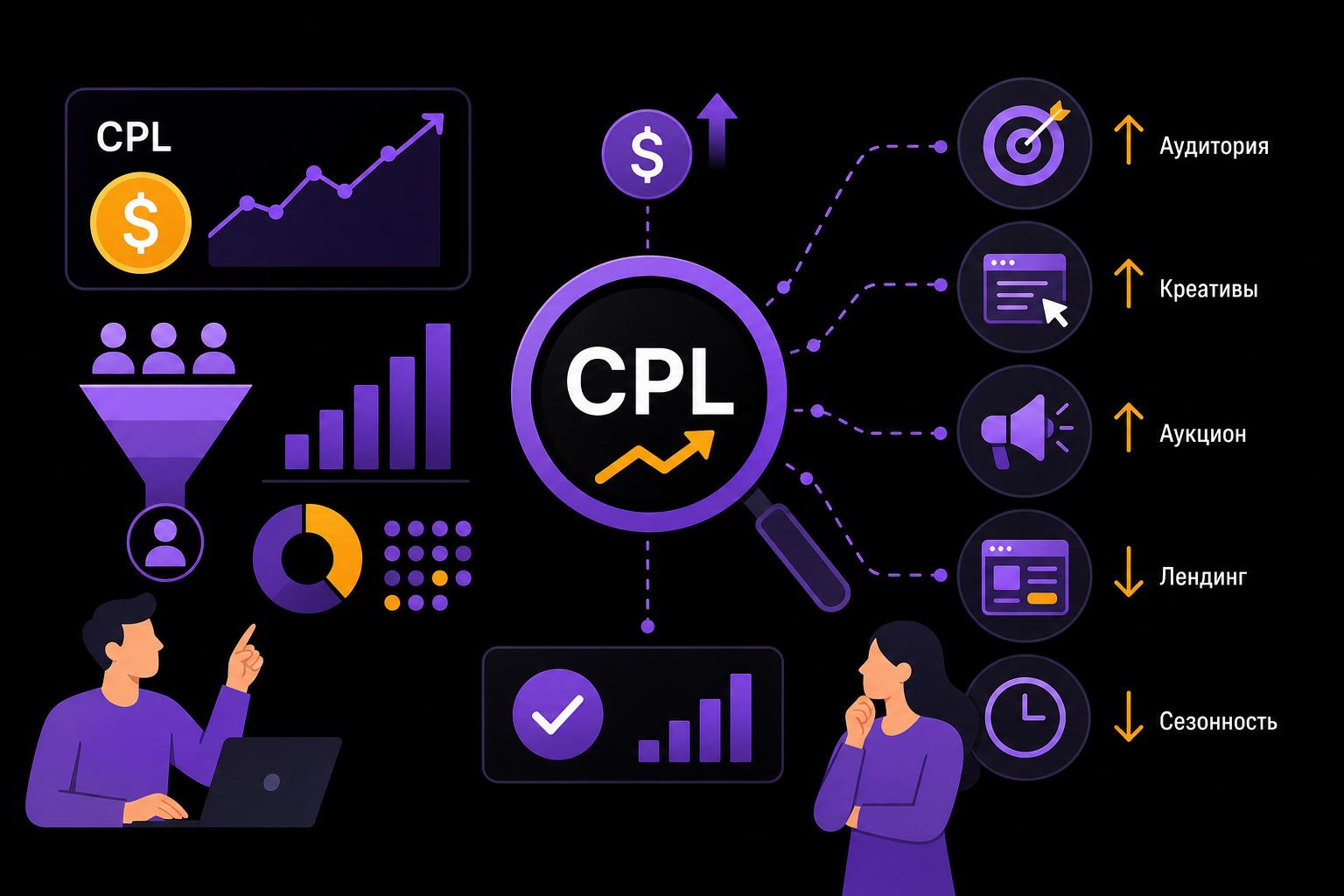 Стоимость лида: от чего зависит CPL и как искать причины роста
