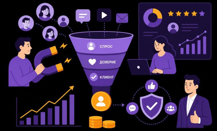 Привлечение клиентов для услуг: как работать со спросом и доверием
