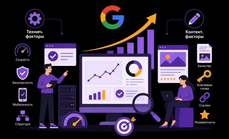 Продвижение сайта в Google: технические и контентные факторы роста