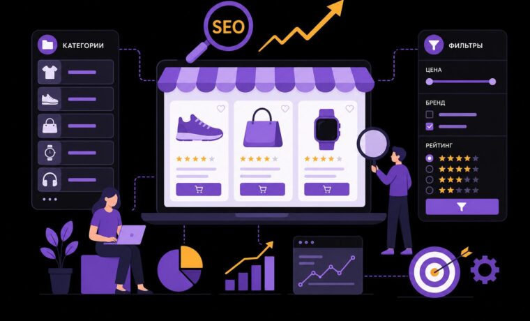 SEO для интернет-магазина: категории, фильтры и карточки товаров