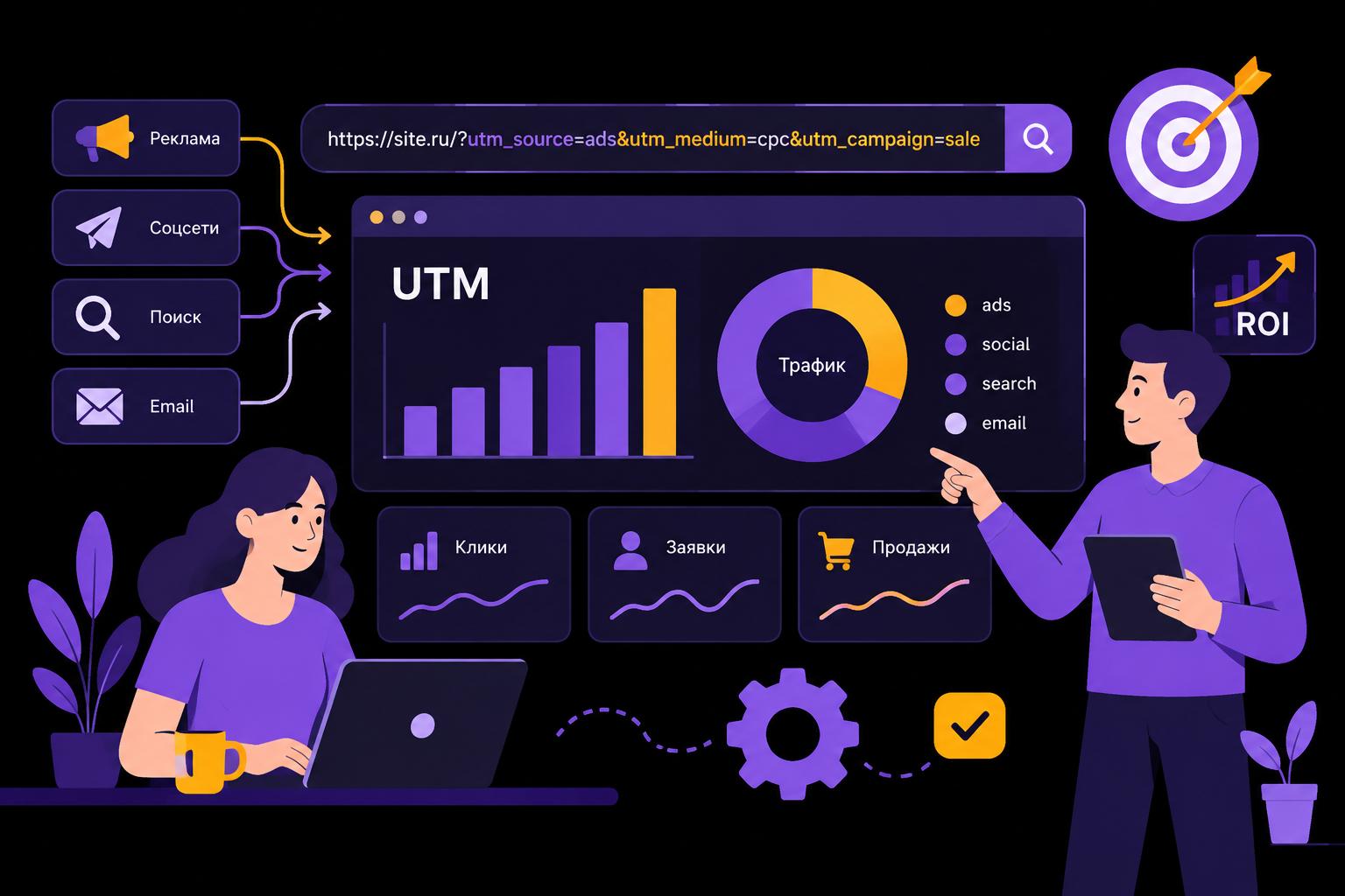 UTM-метки: как правильно размечать рекламный трафик для аналитики