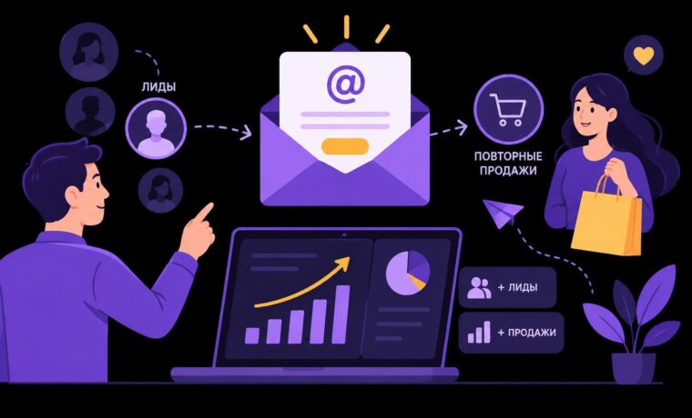 Email-маркетинг для бизнеса: как возвращать лидов и стимулировать повторные продажи